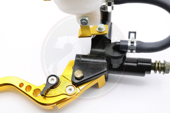 Etujarrusylinteri + kytkinkahva sarja, kulta