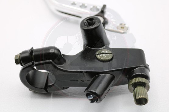 Etujarrusylinteri + kytkinkahva sarja, hopea