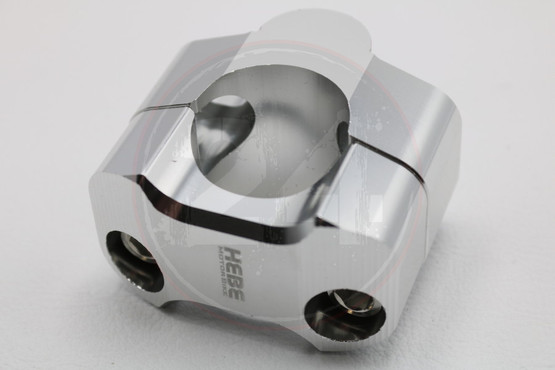 Ohjaustangon kiinnikepari CNC, hopea