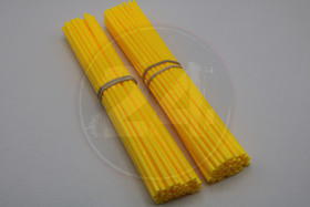 Spoke wraps pinnasuojat 240mm, keltainen