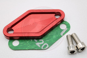 Öljypumpun peitelevy punainen, Minarelli Am6, Derbi Euro 2 / 3 / 4