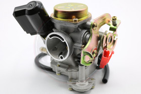 Kaasutin 18mm + sähköryyppy, Kiina skootterit 4T