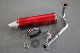 Tehoputkisarja punainen, Kiina skootterit, Baotian, Fude, GY6 4T