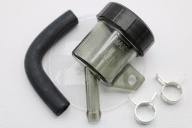 Jarrunestesäiliö sivu savu + letku