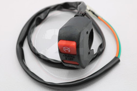 Sammutusnappi ohjaustankoon