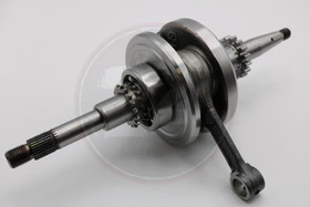 Kampiakseli + laakerit 13mm tapilla, Kiina skootterit, Baotian, Fude, GY6 4T