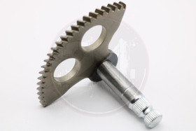 Käynnistinpolkimen akseli, Minarelli vaaka / pysty vesi / ilma