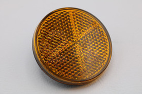 Heijastin oranssi Ø 55mm, klipsu kiinnitys