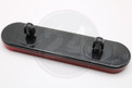 Heijastin punainen 95 x 24mm, klipsu kiinnitys
