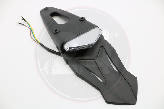 Lokasuojanjatke led valolla, kirkas