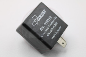 Vilkkurele + kiinnityskumi 12V 6W + 6W + 1.2W, Beta RR