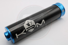 Äänenvaimennin + tiiviste, musta / sininen oikea