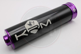 Äänenvaimennin + tiiviste, musta / violetti oikea