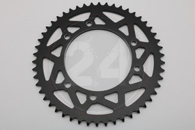 Takaratas 50 alumiini musta, Aprilia / Derbi / Gilera / Peugeot / Rieju / Yamaha