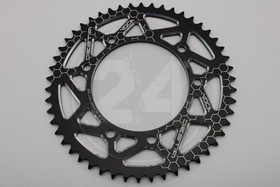 Takaratas 50 alumiini musta, Aprilia / Derbi / Gilera / Peugeot / Rieju / Yamaha