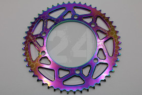 Takaratas 50 alumiini neonkromi, Aprilia / Derbi / Gilera / Peugeot / Rieju / Yamaha