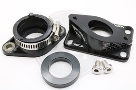 Imukaula + kaasuttimen adapteri musta, Minarelli Am6, Derbi Euro 2 / 3 / 4