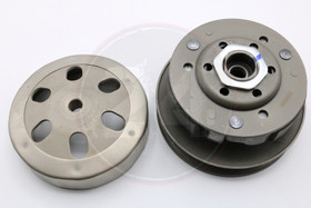 Takavariaattori + kytkin + kytkinkello 112mm, Keeway, Peugeot, SYM 4T
