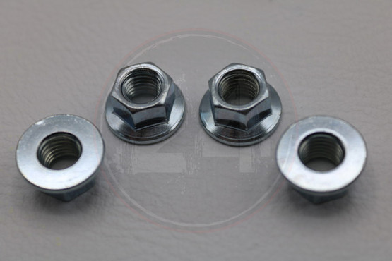 Sylinterin pinnapulttien mutterit 4kpl M7 x 1.0mm, Minarelli Am6 / Derbi Euro 2