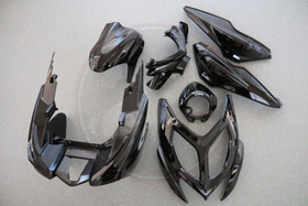 Katesarja musta (7 osaa), MBK Nitro / Yamaha Aerox 2013 ->