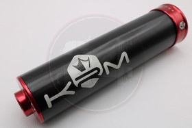 Äänenvaimennin + tiiviste, musta / punainen oikea