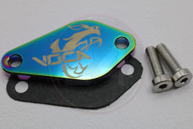 Öljypumpun peitelevy neonkromi, Minarelli Am6, Derbi Euro 2 / 3 / 4