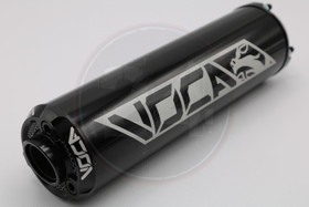 Äänenvaimennin CNC Bestia + tiiviste musta, oikea / vasen