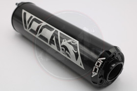 Äänenvaimennin CNC Bestia + tiiviste musta, oikea / vasen