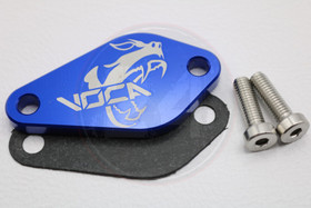 Öljypumpun peitelevy sininen, Minarelli Am6, Derbi Euro 2 / 3 / 4