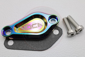 Öljypumpun peitelevy neonkromi, Minarelli Am6, Derbi Euro 2 / 3 / 4