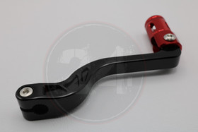 Vaihdepoljin CNC musta / punainen, Derbi Euro 2 / 3 / 4