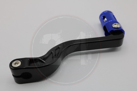 Vaihdepoljin CNC musta / sininen, Derbi Euro 2 / 3 / 4