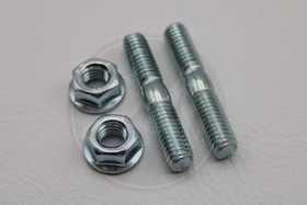 Pakoputken pinnapultit + mutterit, M6 x 35mm