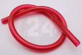Jäähdyttimen vesiletku punainen, vahvistettu 15 x 22mm