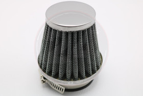 Ilmansuodatin Power filter 28 / 35 / 42 / 48-50mm kromi