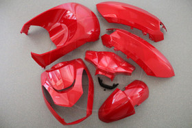 Katesarja metallinhohto punainen (7 osaa), Peugeot Kisbee