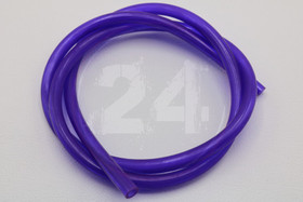 Polttoaineletku läpinäkyvä violetti 1m, 5 x 8mm