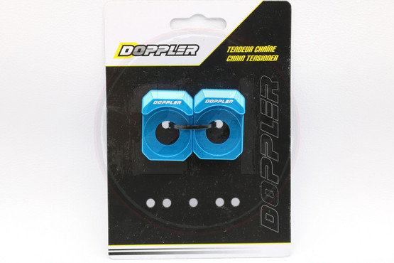 Ketjunkiristin pari alumiini sininen, Peugeot / Rieju MRT Pro