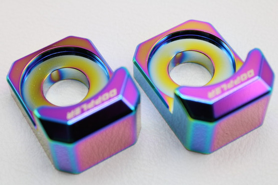 Ketjunkiristin pari alumiini neonkromi, Peugeot / Rieju MRT Pro