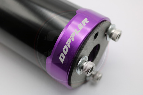 Äänenvaimennin + tiiviste, musta / violetti oikea / vasen