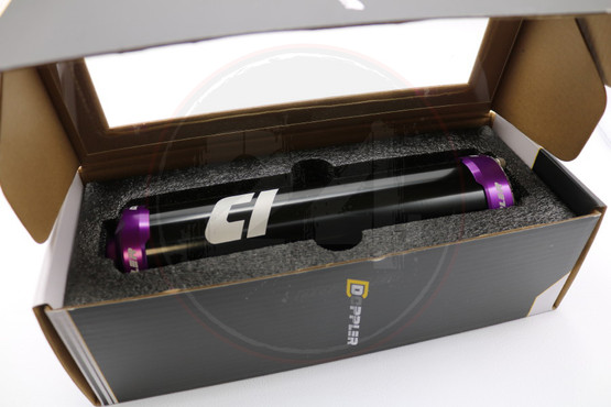 Äänenvaimennin + tiiviste, musta / violetti oikea / vasen