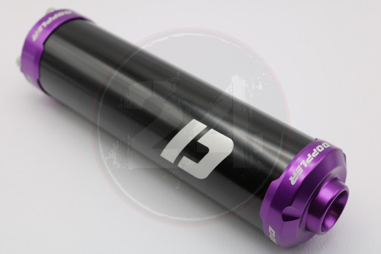 Äänenvaimennin + tiiviste, musta / violetti oikea / vasen