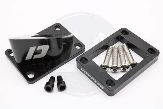 Imukaula + adapteri + 10mm korotuspala musta, Am6, Derbi