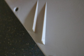 Etukate ala valkoinen, MBK Nitro / Yamaha Aerox