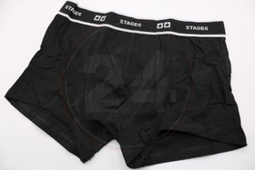 Bokserit Stage6, musta koko S