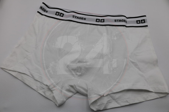 Bokserit Stage6, valkoinen koko XL