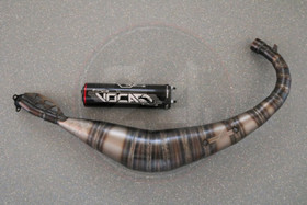 Tehoputkisarja + musta äänenvaimennin, Aprilia / Derbi / Gilera