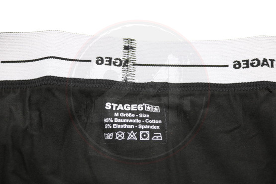 Bokserit Stage6 MK2, musta koko M