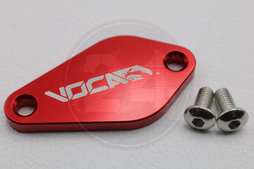 Öljypumpun peitelevy punainen, Minarelli Am6, Derbi Euro 2 / 3 / 4