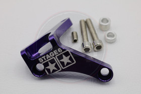 Kytkinvivun pidike alumiini violetti, Minarelli Am6